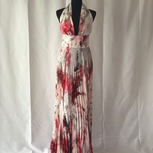 Alexis Full Length Silk Dress